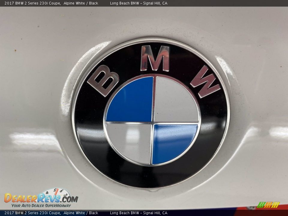 2017 BMW 2 Series 230i Coupe Alpine White / Black Photo #10