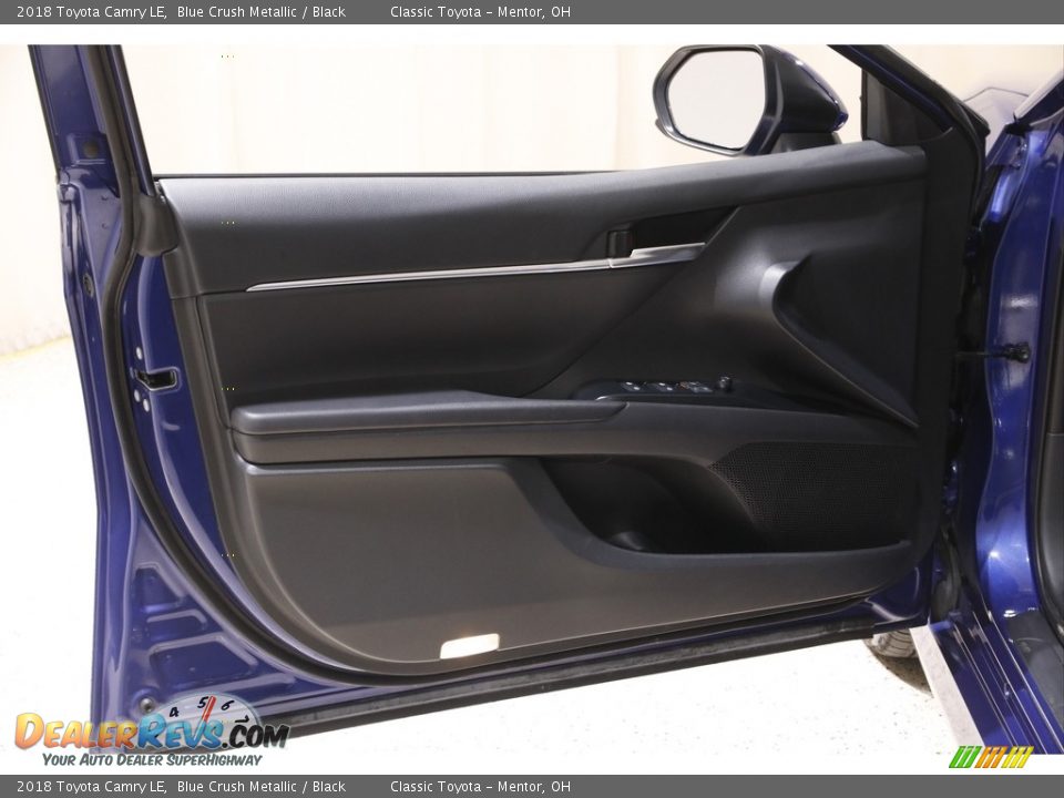 2018 Toyota Camry LE Blue Crush Metallic / Black Photo #4