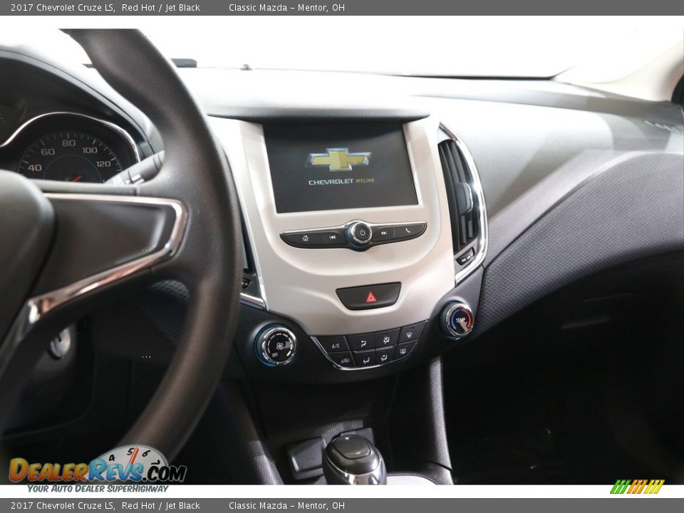 2017 Chevrolet Cruze LS Red Hot / Jet Black Photo #9