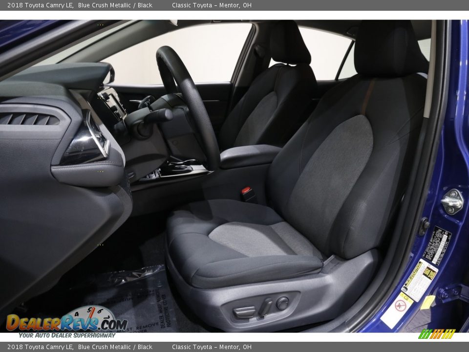 2018 Toyota Camry LE Blue Crush Metallic / Black Photo #5