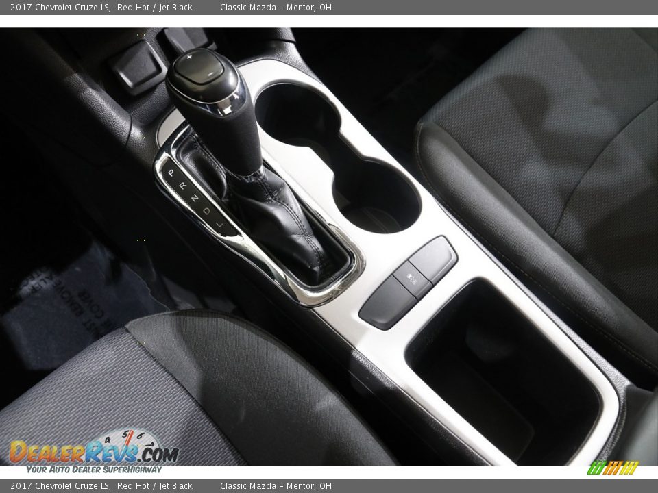 2017 Chevrolet Cruze LS Red Hot / Jet Black Photo #12