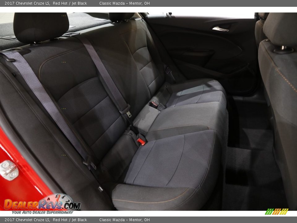 2017 Chevrolet Cruze LS Red Hot / Jet Black Photo #15