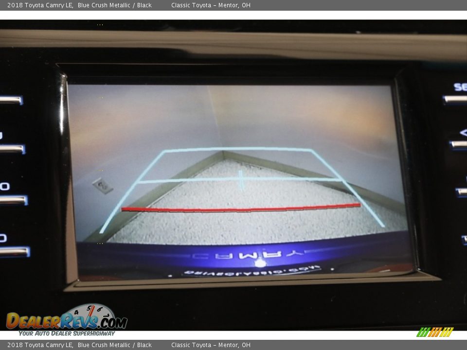 2018 Toyota Camry LE Blue Crush Metallic / Black Photo #11