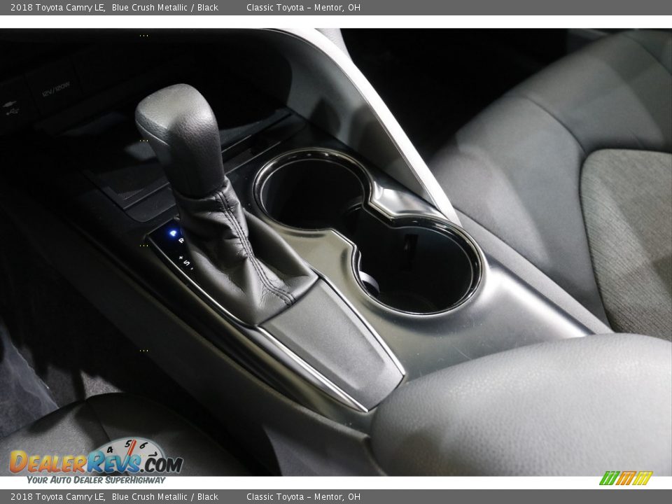 2018 Toyota Camry LE Blue Crush Metallic / Black Photo #13