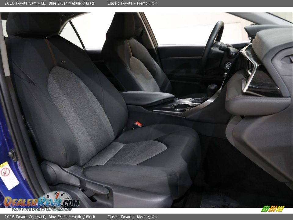 2018 Toyota Camry LE Blue Crush Metallic / Black Photo #14