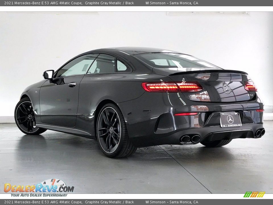 2021 Mercedes-Benz E 53 AMG 4Matic Coupe Graphite Gray Metallic / Black Photo #2