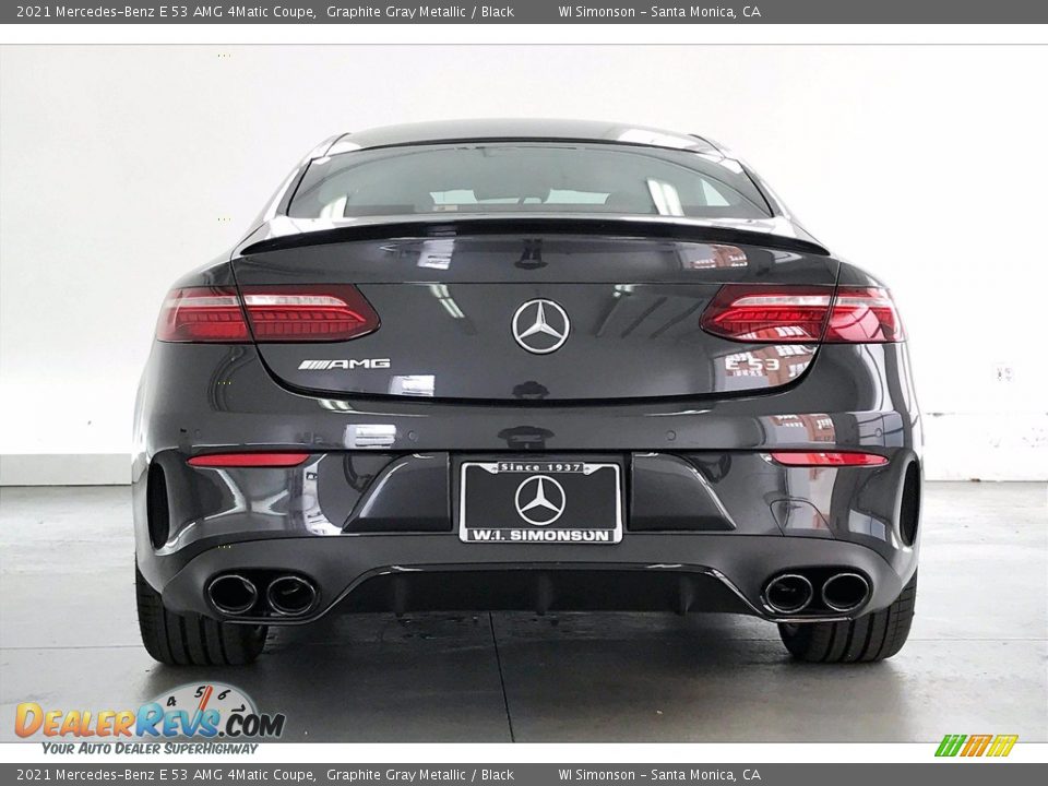 2021 Mercedes-Benz E 53 AMG 4Matic Coupe Graphite Gray Metallic / Black Photo #3
