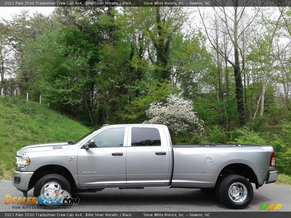 2021 Ram 3500 Tradesman Crew Cab 4x4 Billet Silver Metallic / Black Photo #1