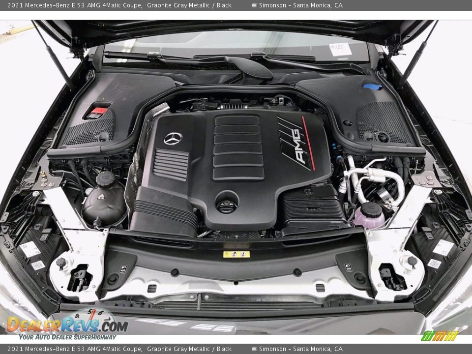 2021 Mercedes-Benz E 53 AMG 4Matic Coupe Graphite Gray Metallic / Black Photo #9