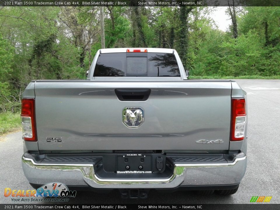 2021 Ram 3500 Tradesman Crew Cab 4x4 Billet Silver Metallic / Black Photo #7