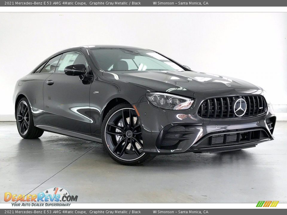 2021 Mercedes-Benz E 53 AMG 4Matic Coupe Graphite Gray Metallic / Black Photo #12