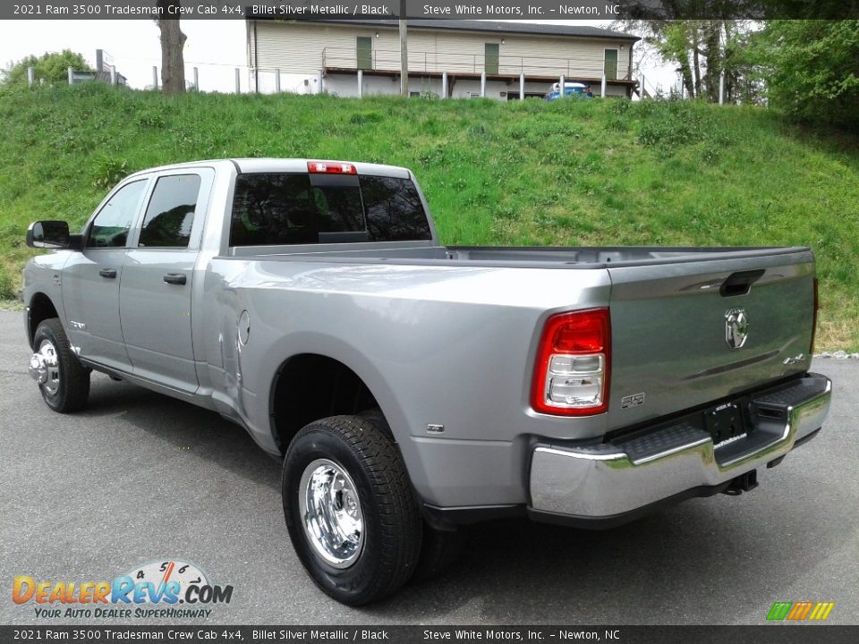 2021 Ram 3500 Tradesman Crew Cab 4x4 Billet Silver Metallic / Black Photo #9