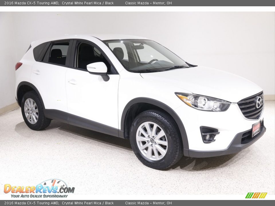 2016 Mazda CX-5 Touring AWD Crystal White Pearl Mica / Black Photo #1
