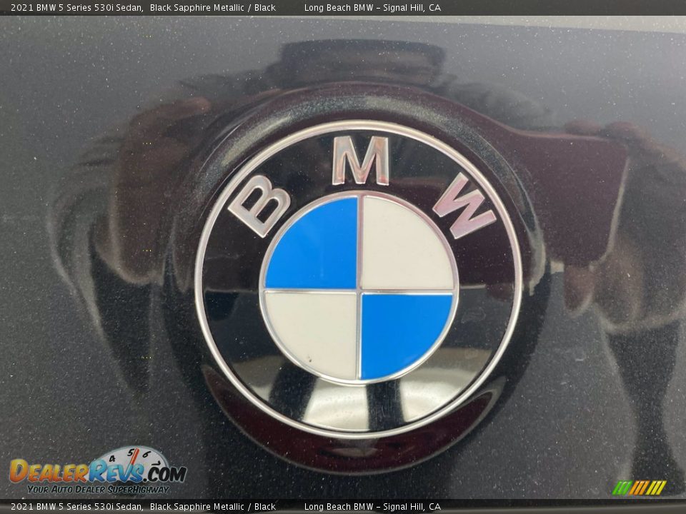 2021 BMW 5 Series 530i Sedan Black Sapphire Metallic / Black Photo #7
