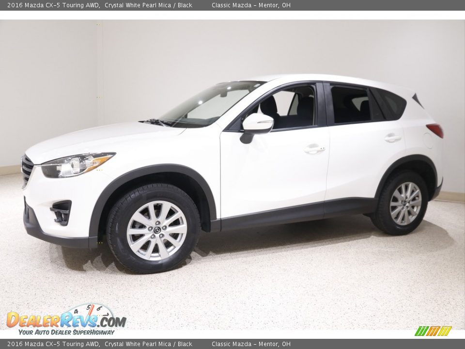 2016 Mazda CX-5 Touring AWD Crystal White Pearl Mica / Black Photo #3