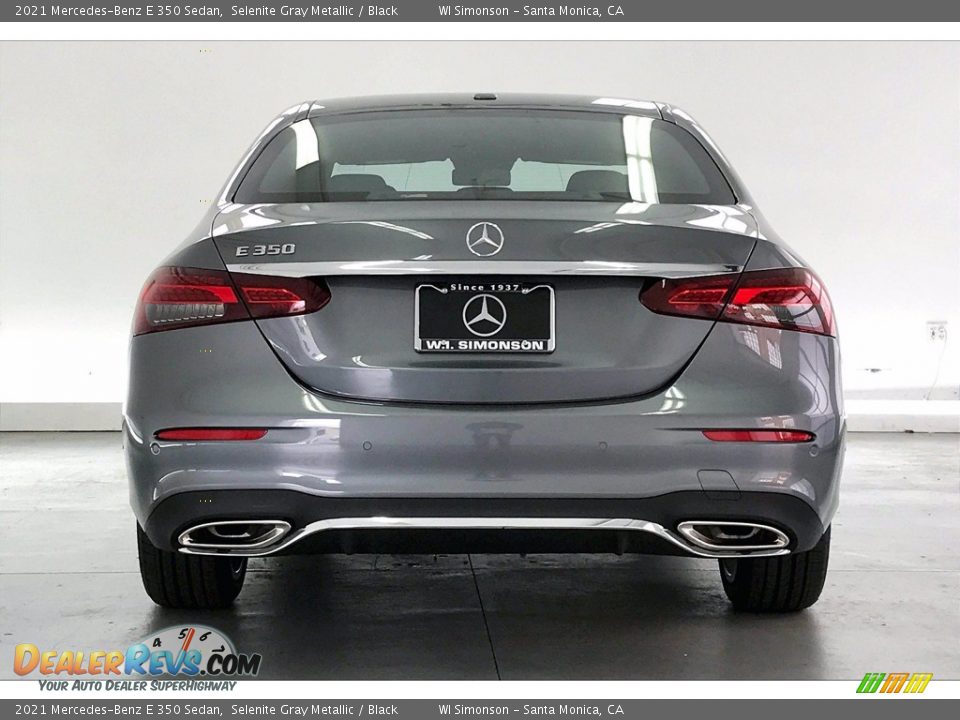 2021 Mercedes-Benz E 350 Sedan Selenite Gray Metallic / Black Photo #3
