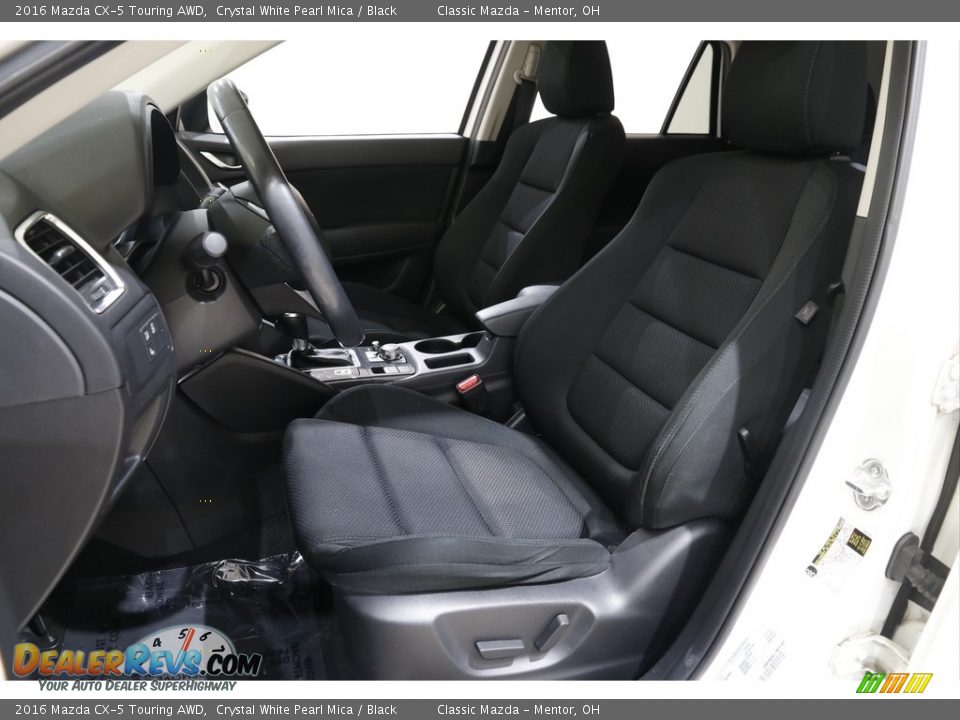 2016 Mazda CX-5 Touring AWD Crystal White Pearl Mica / Black Photo #5