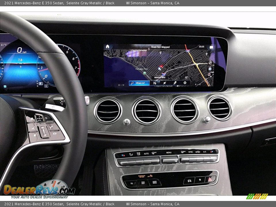 2021 Mercedes-Benz E 350 Sedan Selenite Gray Metallic / Black Photo #7