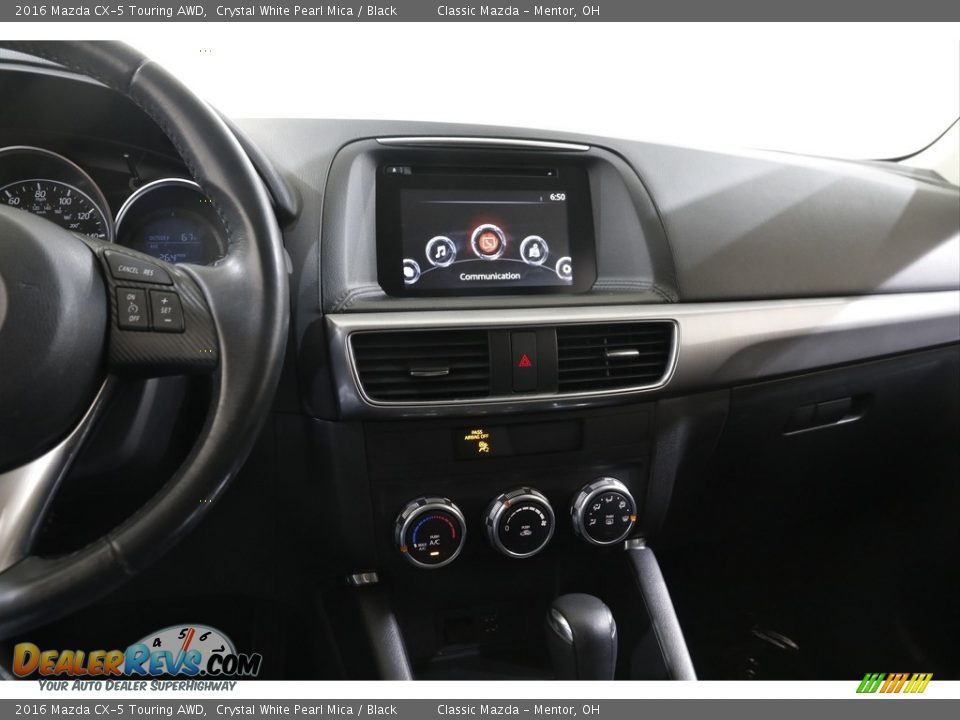 2016 Mazda CX-5 Touring AWD Crystal White Pearl Mica / Black Photo #9