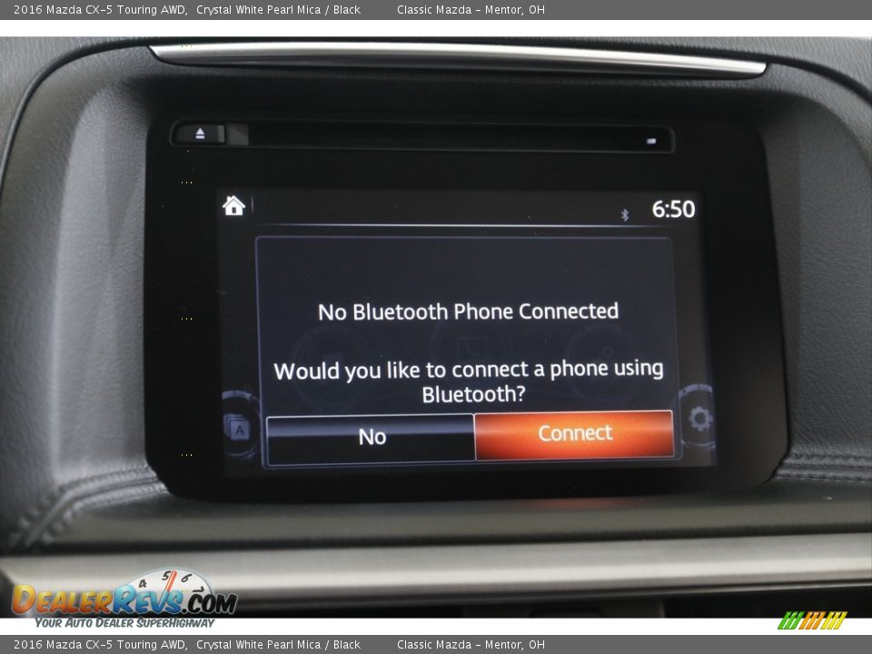 2016 Mazda CX-5 Touring AWD Crystal White Pearl Mica / Black Photo #10