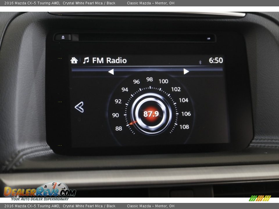 2016 Mazda CX-5 Touring AWD Crystal White Pearl Mica / Black Photo #11