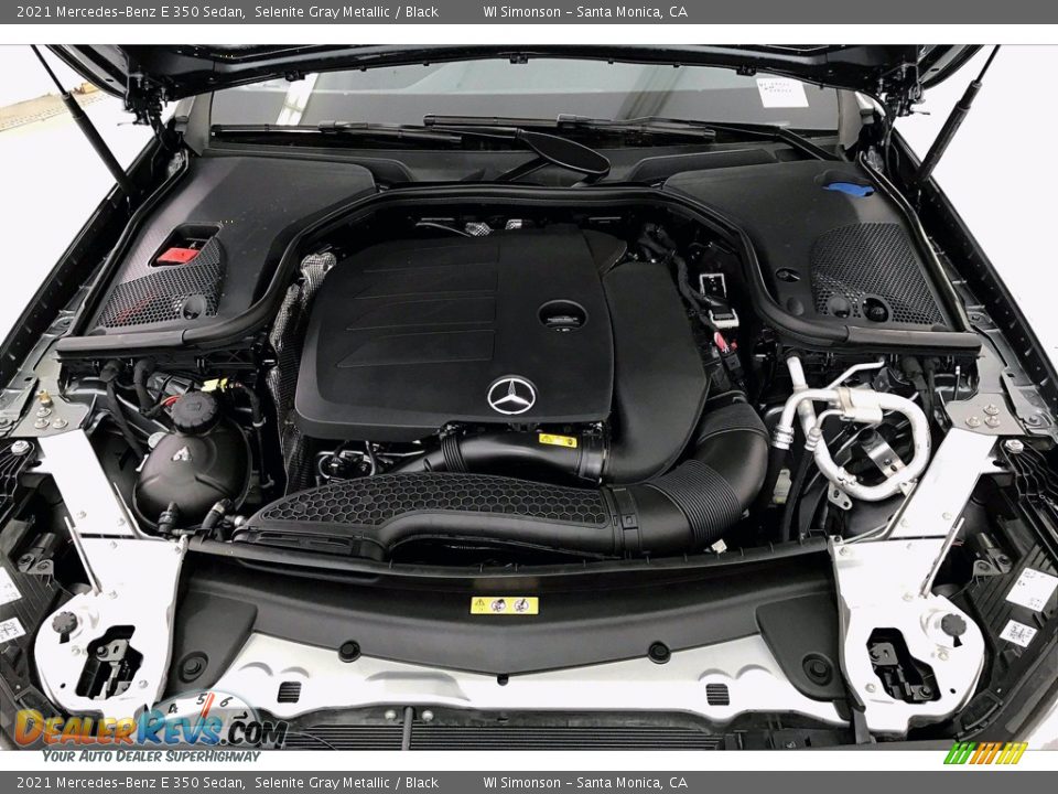 2021 Mercedes-Benz E 350 Sedan Selenite Gray Metallic / Black Photo #9