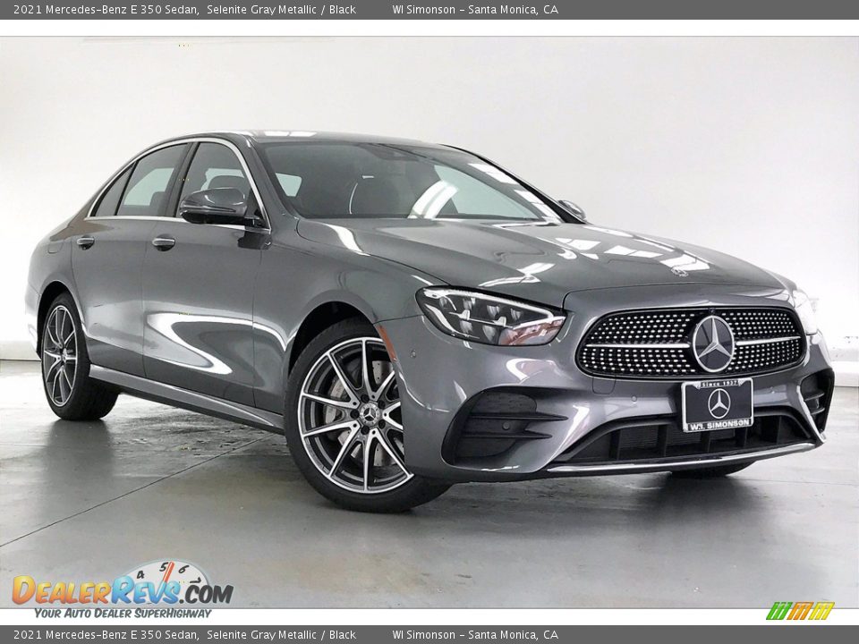 2021 Mercedes-Benz E 350 Sedan Selenite Gray Metallic / Black Photo #12