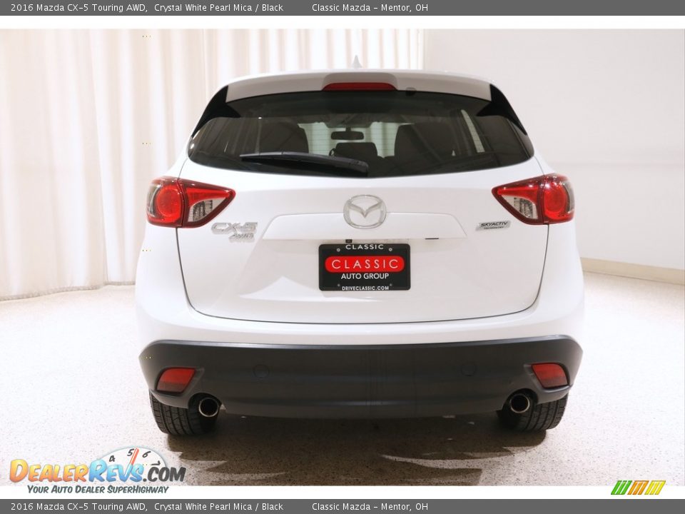 2016 Mazda CX-5 Touring AWD Crystal White Pearl Mica / Black Photo #16