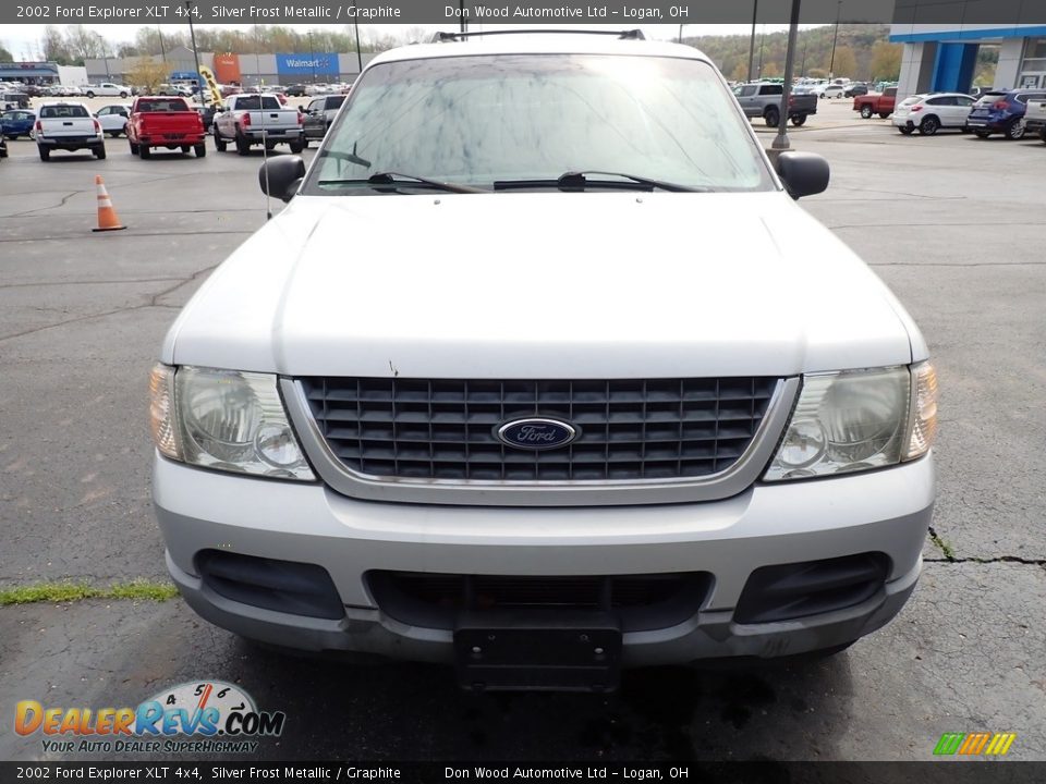 2002 Ford Explorer XLT 4x4 Silver Frost Metallic / Graphite Photo #5