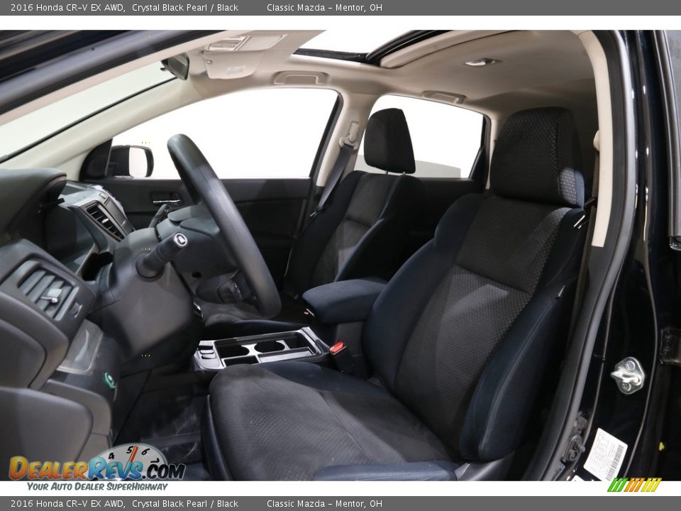 2016 Honda CR-V EX AWD Crystal Black Pearl / Black Photo #5