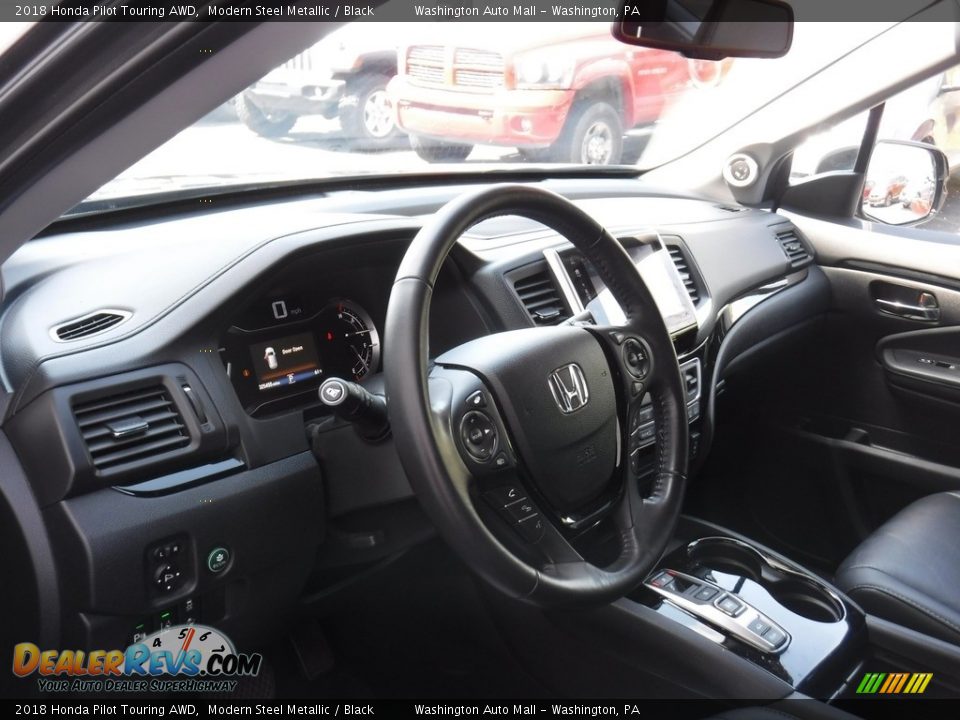 2018 Honda Pilot Touring AWD Steering Wheel Photo #14