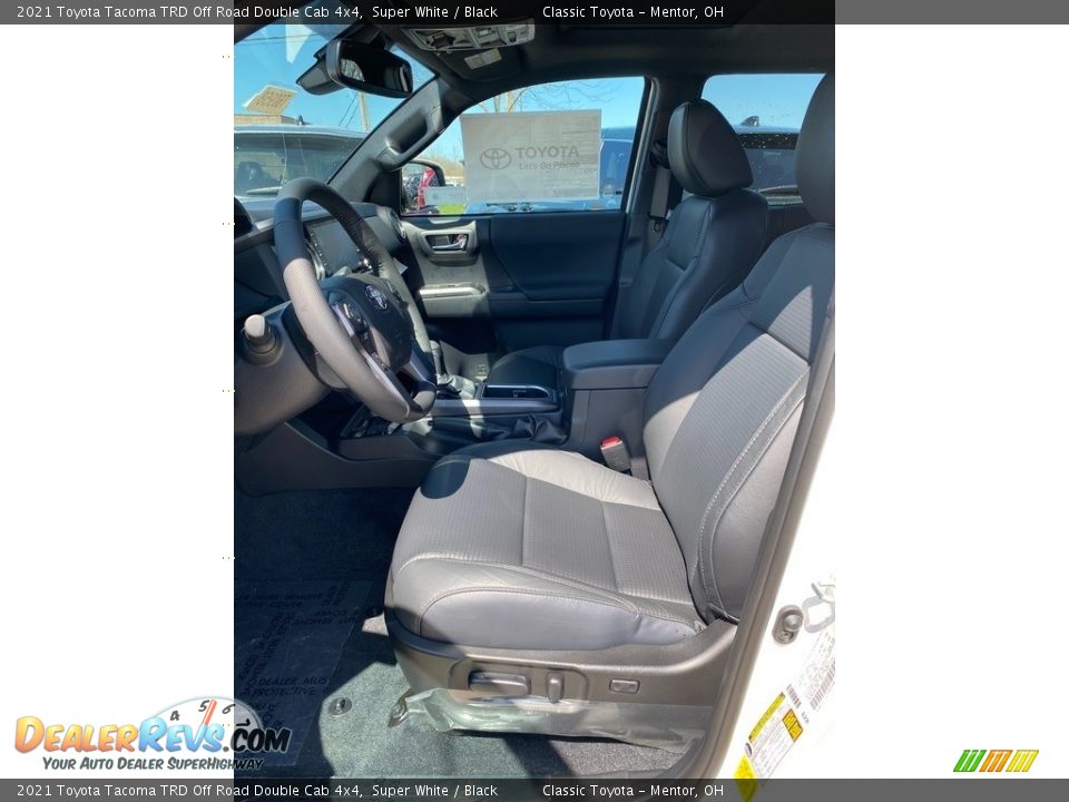 2021 Toyota Tacoma TRD Off Road Double Cab 4x4 Super White / Black Photo #2