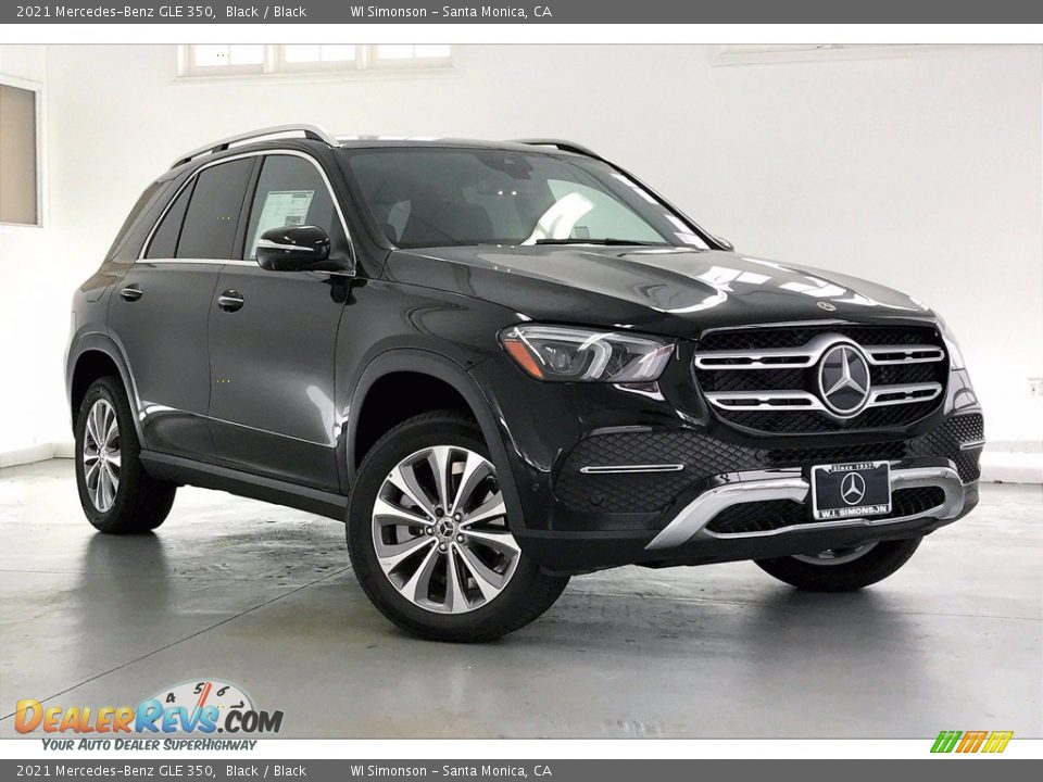 2021 Mercedes-Benz GLE 350 Black / Black Photo #12