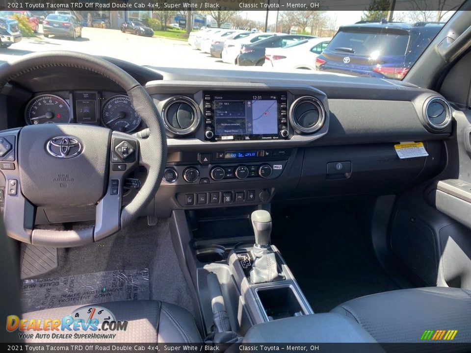 2021 Toyota Tacoma TRD Off Road Double Cab 4x4 Super White / Black Photo #4