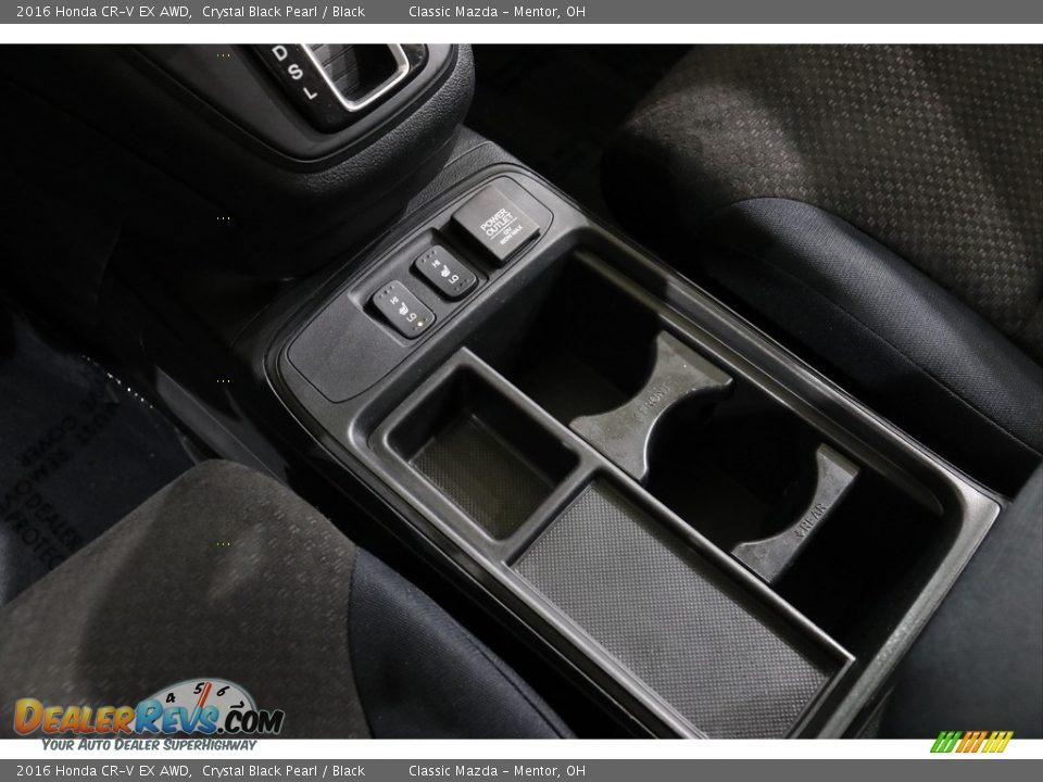 2016 Honda CR-V EX AWD Crystal Black Pearl / Black Photo #17