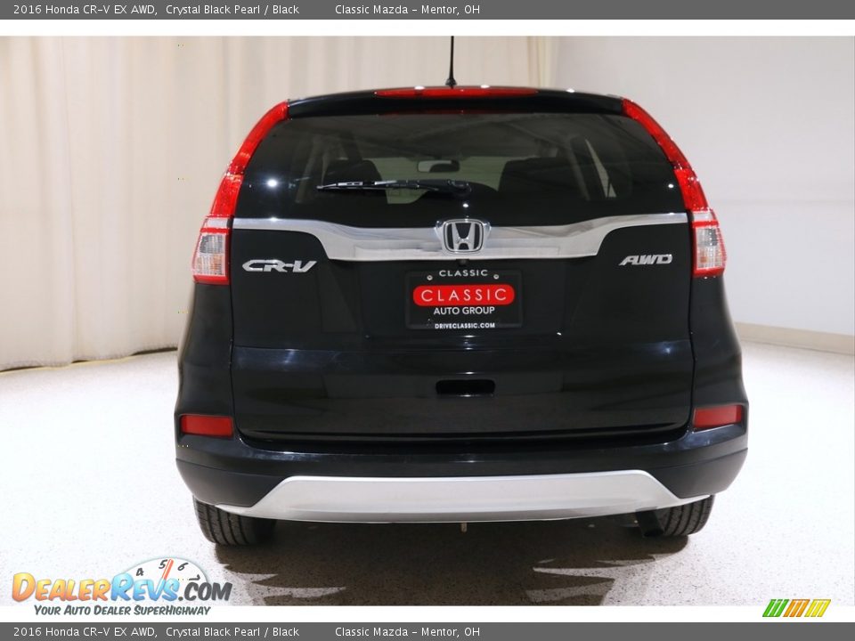 2016 Honda CR-V EX AWD Crystal Black Pearl / Black Photo #22