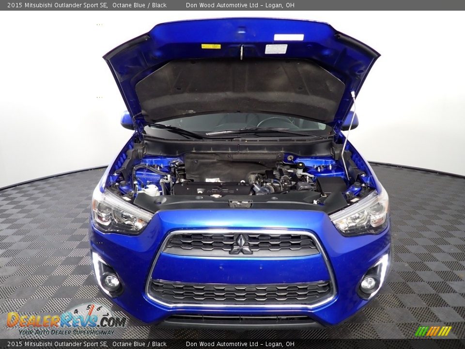 2015 Mitsubishi Outlander Sport SE Octane Blue / Black Photo #6