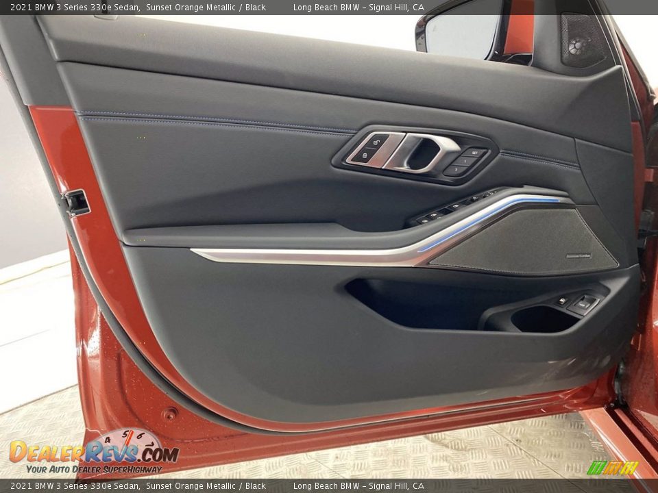 Door Panel of 2021 BMW 3 Series 330e Sedan Photo #10