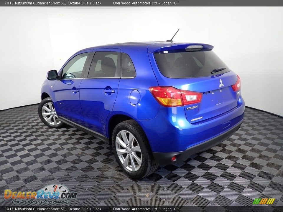 2015 Mitsubishi Outlander Sport SE Octane Blue / Black Photo #11