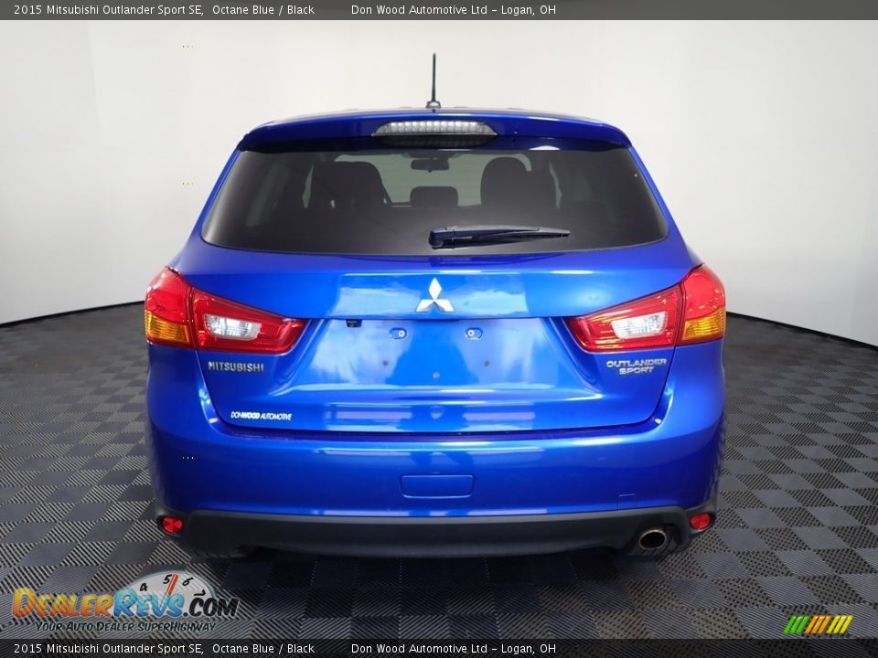 2015 Mitsubishi Outlander Sport SE Octane Blue / Black Photo #12