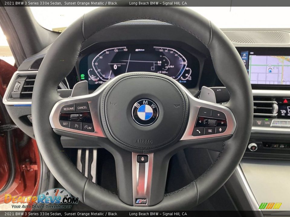 2021 BMW 3 Series 330e Sedan Steering Wheel Photo #14