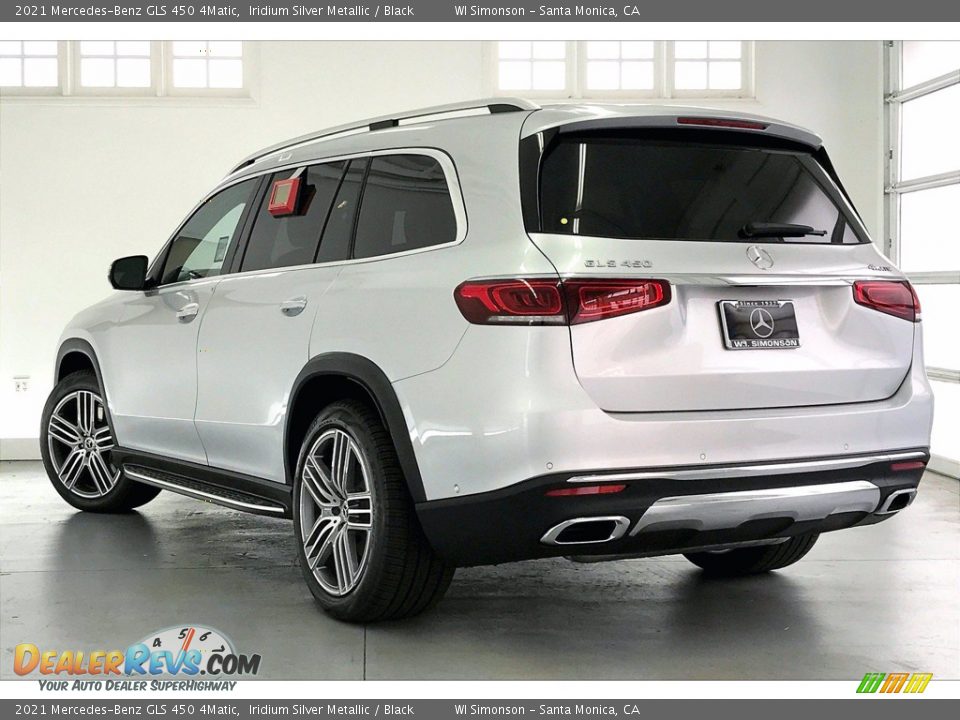 2021 Mercedes-Benz GLS 450 4Matic Iridium Silver Metallic / Black Photo #2