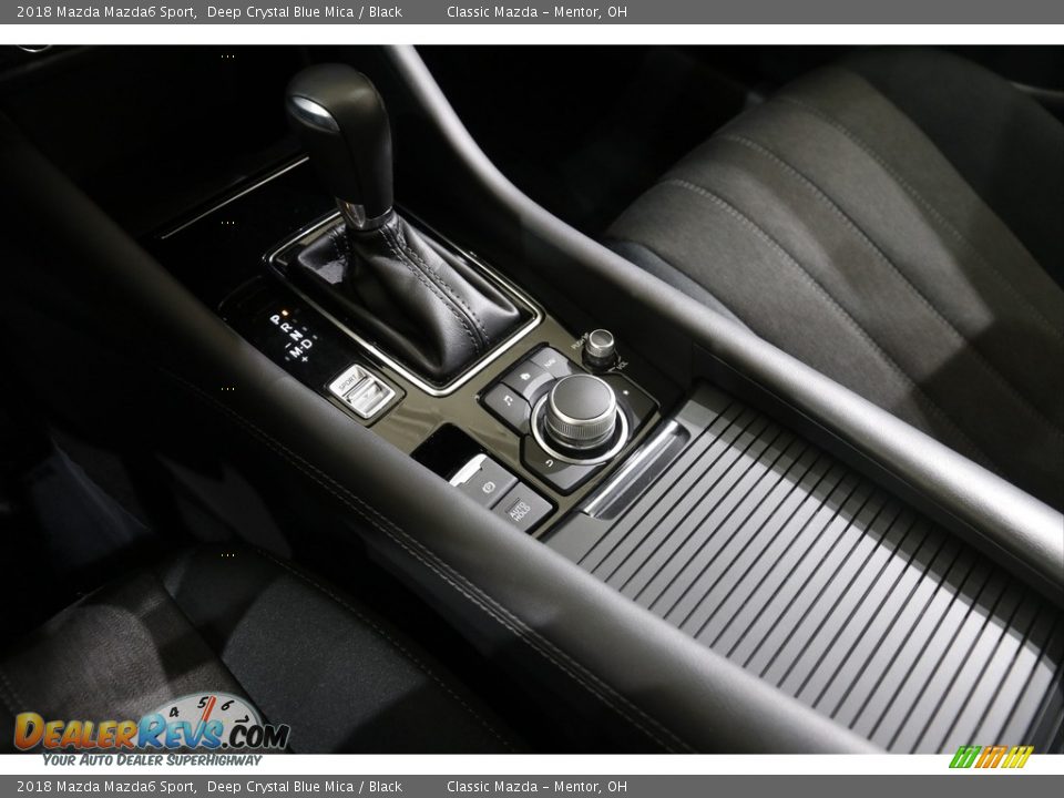 2018 Mazda Mazda6 Sport Deep Crystal Blue Mica / Black Photo #12
