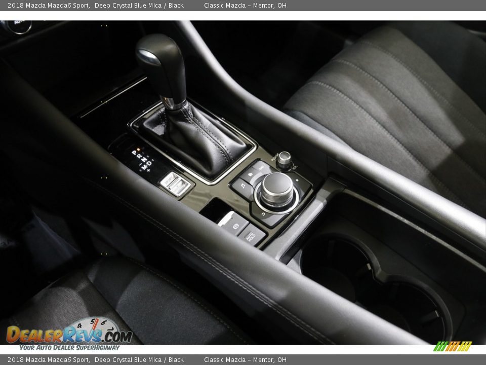 2018 Mazda Mazda6 Sport Deep Crystal Blue Mica / Black Photo #13