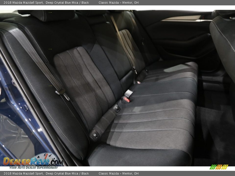 2018 Mazda Mazda6 Sport Deep Crystal Blue Mica / Black Photo #15