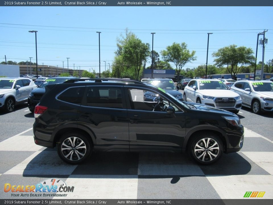 2019 Subaru Forester 2.5i Limited Crystal Black Silica / Gray Photo #3