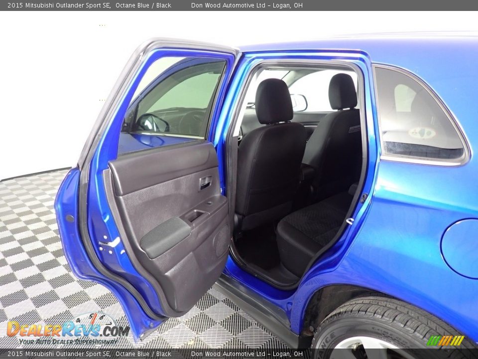 2015 Mitsubishi Outlander Sport SE Octane Blue / Black Photo #23