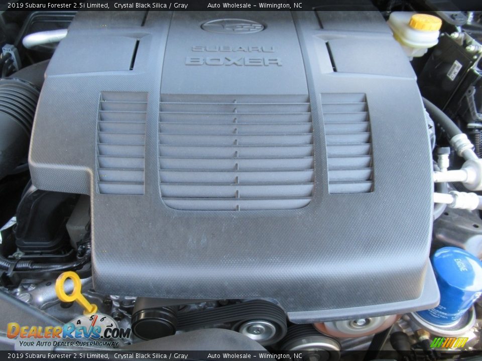 2019 Subaru Forester 2.5i Limited Crystal Black Silica / Gray Photo #6