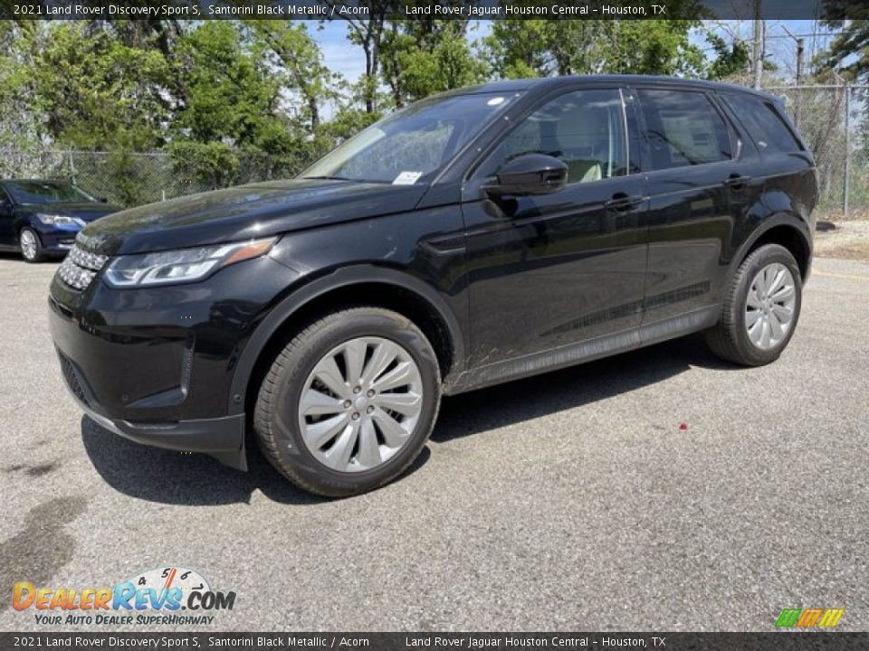 2021 Land Rover Discovery Sport S Santorini Black Metallic / Acorn Photo #1