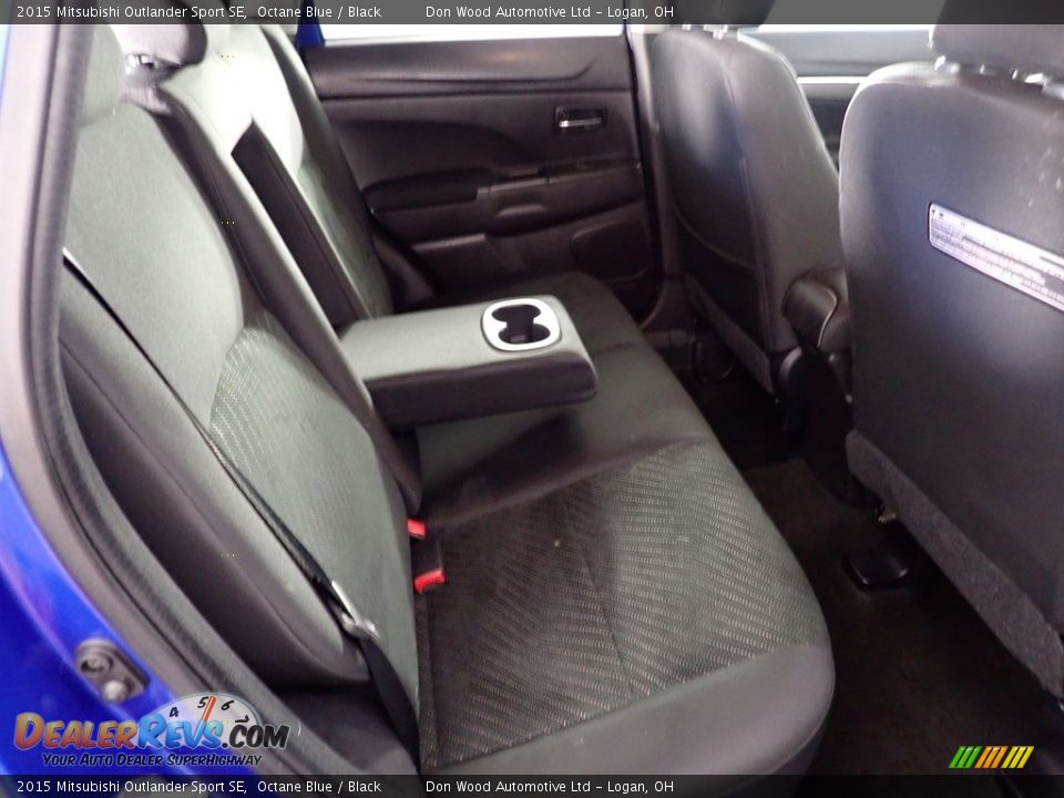 2015 Mitsubishi Outlander Sport SE Octane Blue / Black Photo #27